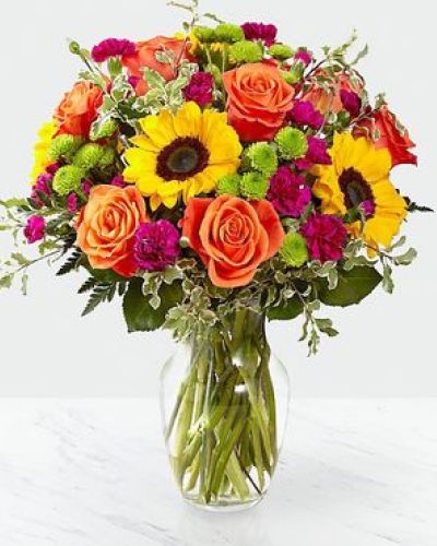 Go crazy with the Color Craze Bouquet for that special someone.
<ul>
 	<li>Our florists hand-design each arrangement, so colors, varieties and containers may vary due to local availability</li>
</ul>