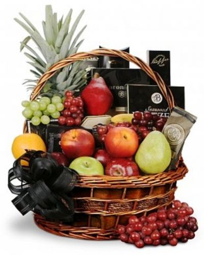 This delightful collection of the finest fruits is guaranteed to thrill any recipient.

Regardless of the occasion, this assortment of healthy fruit will convey your love perfectly.
<ul>
 	<li>Our florists hand-design each arrangement, so colors, varieties and container may vary due to local availability</li>
</ul>